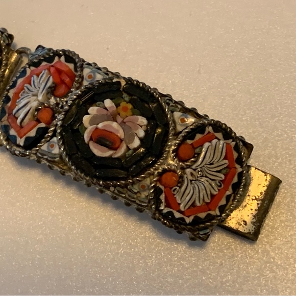Antique Italian micromosaic bracelet - Picture 12 of 15
